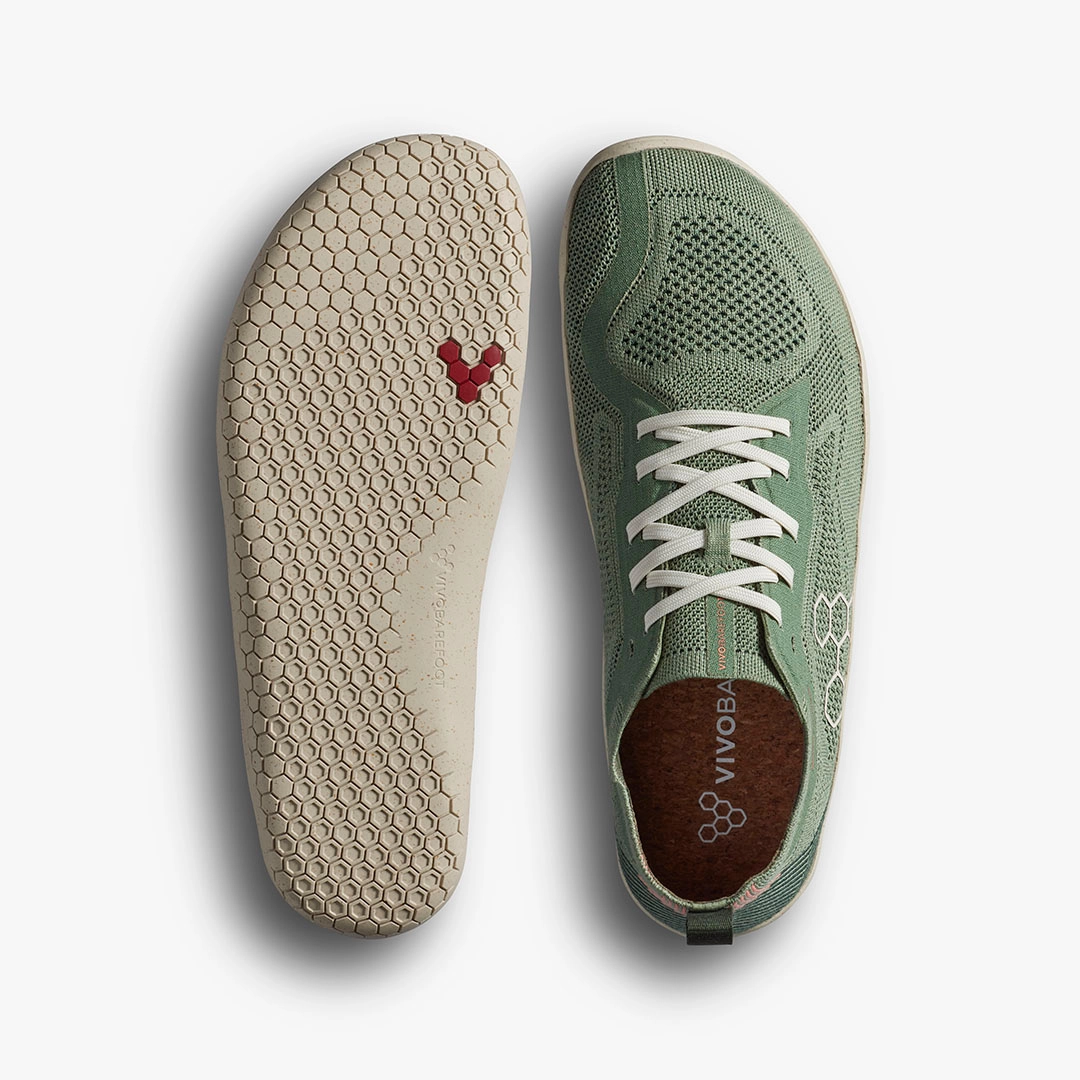 Vivobarefoot Primus Lite Knit Natural M Dusty Green - Bild 3