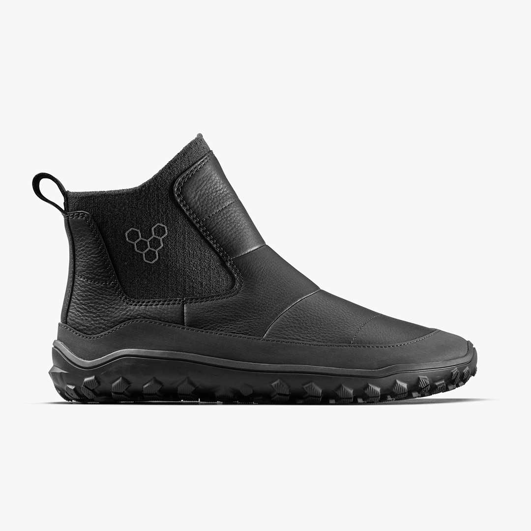 Vivobarefoot Explorer Chelsea M Obsidian Leather