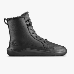 Vivobarefoot Gobi Boot II Warmlined L Obsidian Leather